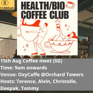 Cover Image for Sat Health & Bio Brews SG (networking)
