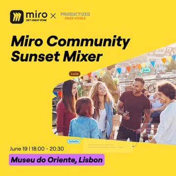 Cover Image for Miro Community Sunset Mixer @ Productized