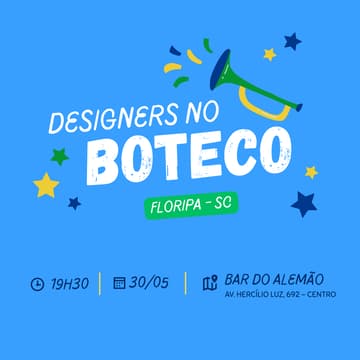 Cover Image for Encontro de Designers no Boteco - Floripa