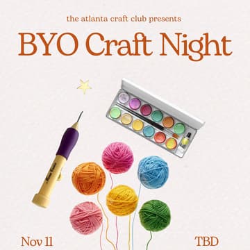 Cover Image for BYO Craft Night