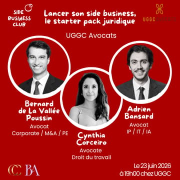 Cover Image for Lancer son side business, le starter pack juridique