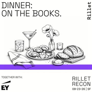 Cover Image for Dinner: Recon 2026 w/ EY