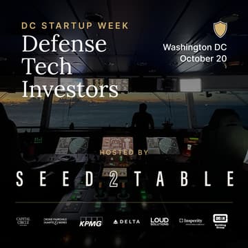 Cover Image for Seed2Table – Pitch+Dinner for Defense Investors