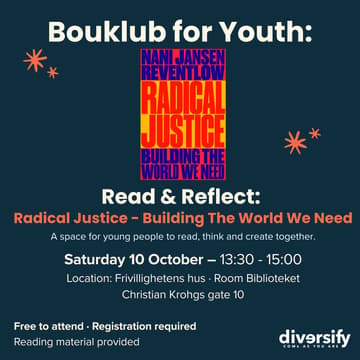 Cover Image for Bouklub For Youth: Read & Reflect - Radical Justice