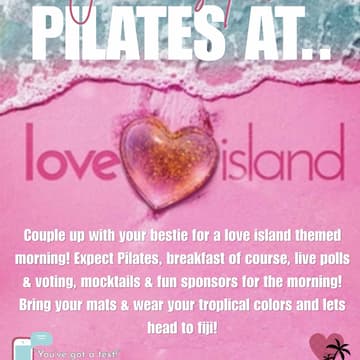 Cover Image for Love Island Pilates 🏝️💖✨
