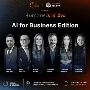 Foto de portada de The AI Collective Bogotá | Humans in AI Week | AI For Business Edition