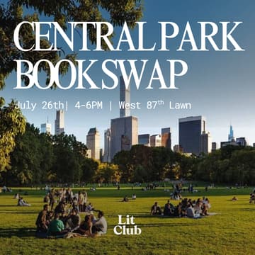 Cover Image for Central Park Book Swap