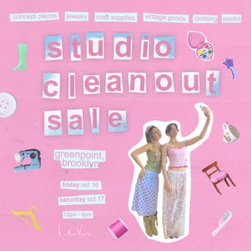 Cover Image for studio cleanout sale