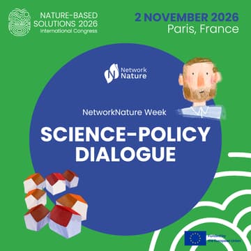 Cover Image for NetworkNature Week at NbS Congress | Science-Policy Dialogue