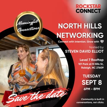 Cover Image for Free North Hills Networking Rockstar Connect Event (September)