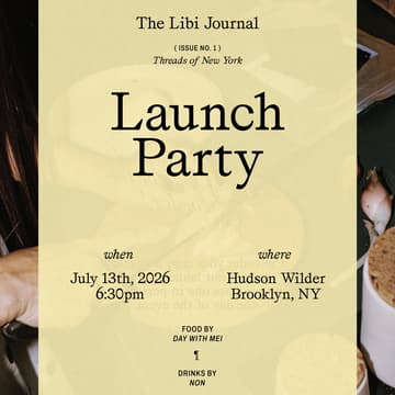Cover Image for The Libi Journal Launch Party & 3rd Birthday Celebration :)