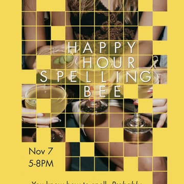 Cover Image for Happy Hour: Spelling Bee