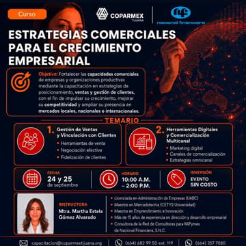 Cover Image for Estrategias Comerciales parae el Crecimiento Empresarial