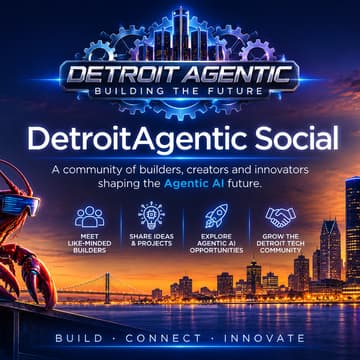 Cover Image for DetroitAgentic Speaker Night: Beyond One Agent 🤖w/ Justin Coleman