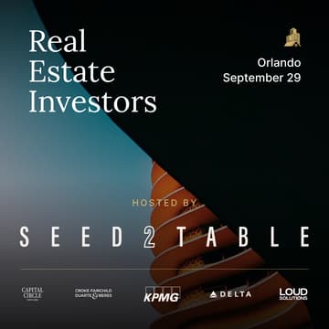 Cover Image for Seed2Table – Pitch+Dinner for Real Estate Investors