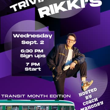 Cover Image for Trivia at Rikki's with Coach Mahoney