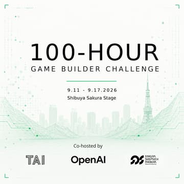 Cover Image for Tokyo AI (TAI) | OpenAI : 100-Hour Game Builder Challenge
