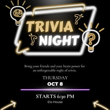 Cover Image for Pop Culture Trivia Night