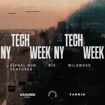 Cover Image for Signal Run: #NYTechWeek | Run Tech Club x Wildwood Ventures