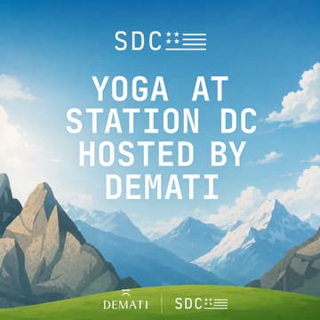 Cover Image for Yoga @ STATION DC Hosted by Demati