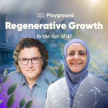 Cover Image for Eric Ries and Rana Dajani: Regenerative Growth in the Age of AI
