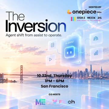 Cover Image for The Inversion - AI Week Side Event