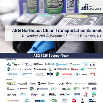 Cover Image for AEG Northeast 2026 Clean Transportation Summit