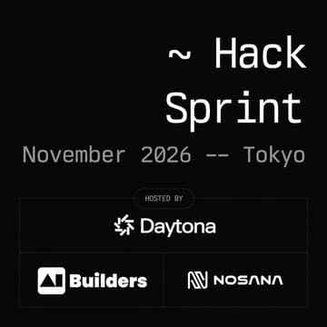 Cover Image for Daytona HackSprint Tokyo ハッカソン東京
