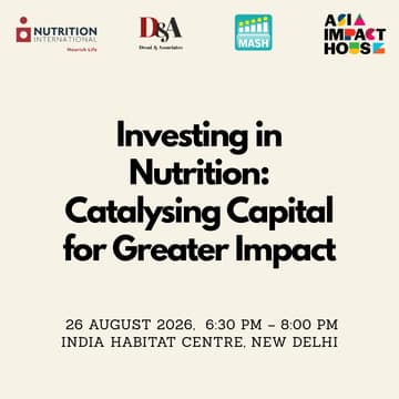 Cover Image for Investing in Nutrition: Catalysing Capital for Greater Impact