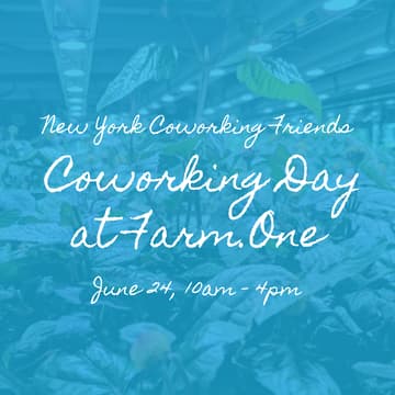 Cover Image for Coworking Day @ Farm.One 🌱