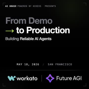 Cover Image for From Demo to Production: Building Reliable AI Agents | Hands-On Workshop