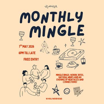 Cover Image for venner: monthly mingle may