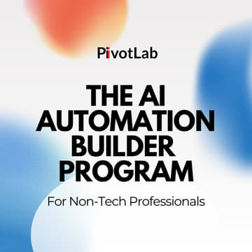 Cover Image for The AI Automation Builder Program