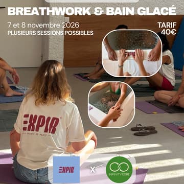 Cover Image for ATELIER Breathwork & Bain Glacé Infinity Core x EXPIR