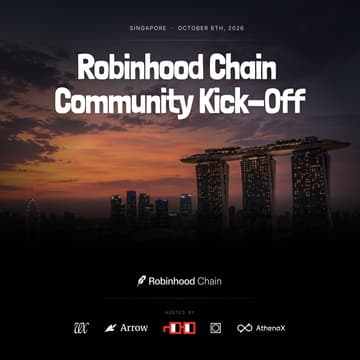 Cover Image for Robinhood Chain Community Kick-Off @ Token2049 x Nouns ⌐◨-◨