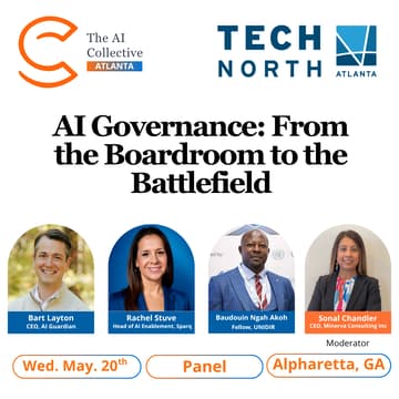 Cover Image for AI Governance: From the Boardroom to the Battlefield (w/ The AI Collective ATL)