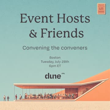 Cover Image for Event Hosts & Friends | 002