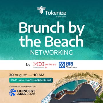 Cover Image for Tokenize Indonesia Brunch by The Beach Networking