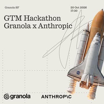 Cover Image for GTM Hackathon by Granola x Anthropic