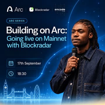 Cover Image for Building on Arc: A Technical Workshop with Blockradar