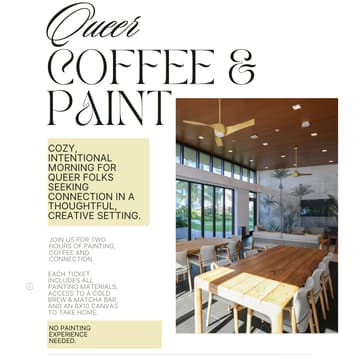 Cover Image for Queer Coffee & Paint