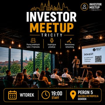 Cover Image for Investor Meetup | Wiedza, Networking i Rozwój