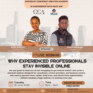 Cover Image for Ep. 1: Why Experienced Professionals Stay Invisible Online
