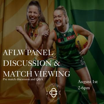 Cover Image for AFLW: From Ireland to Australia – Panel Discussion & Match Day Viewing