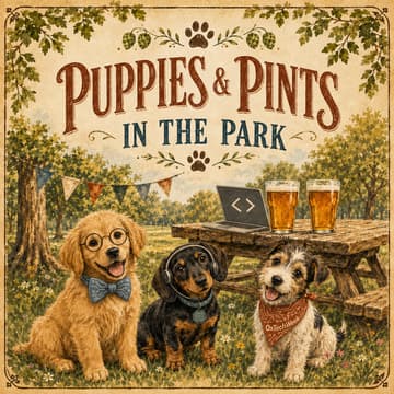 Cover Image for Puppies and Pints in the Park