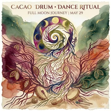 Cover Image for Full moon drum & cacao ritual