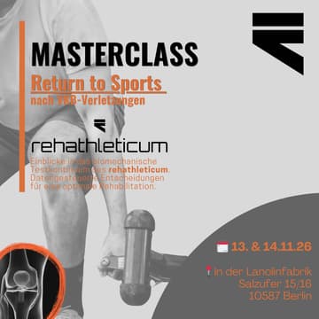 Cover Image for MASTERCLASS RTS nach VKB-Verletzungen