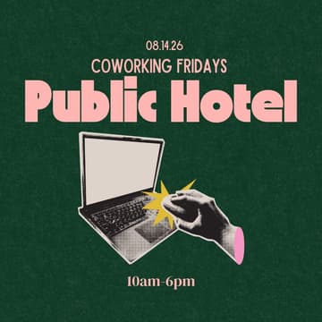 Cover Image for Cowork at Public Hotel