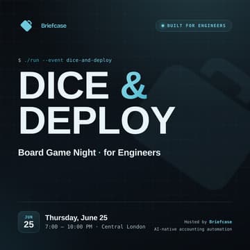 Cover Image for Dice & Deploy - Board game night for Engineers