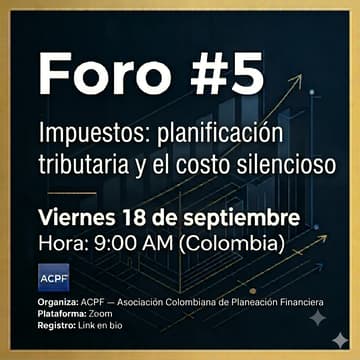 Cover Image for Foro #5 — Impuestos: planificación tributaria y el costo silencioso